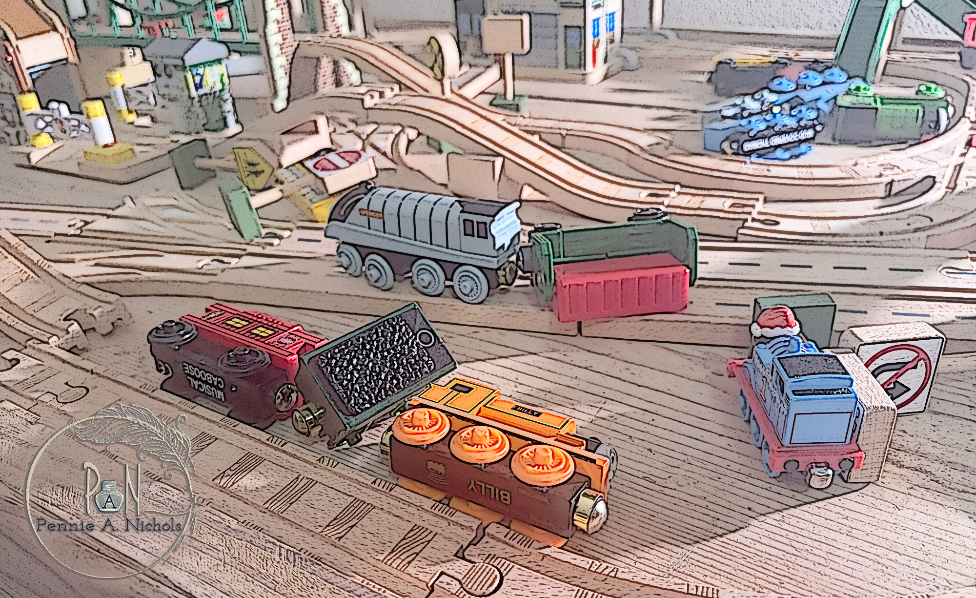 Train Wrecks and Things (That Are Not Just Things) - Pennie A. Nichols